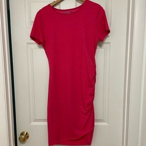 Pink TShirt dress